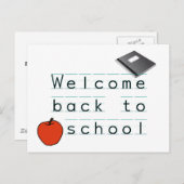 Welkom terug op school briefkaart (Voorkant / Achterkant)