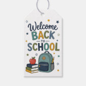 Welkom terug op school cadeaulabel (Voorkant)