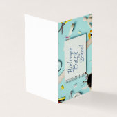 Welkom terug op school – Creatief Notitieboek Kaart (Buitenkant)
