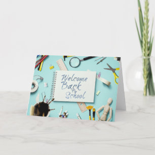 Welkom terug op school – Creatief Notitieboek Kaart