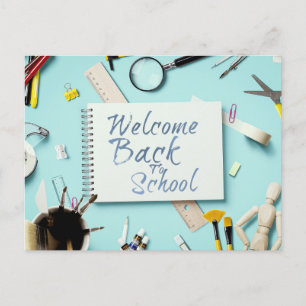 Welkom terug op school – Creatieve notitieboekstij Feestdagenkaart