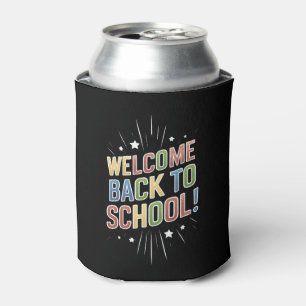 Welkom Terug Op School Docent Eerste Dag Van Schoo Blikjeskoeler