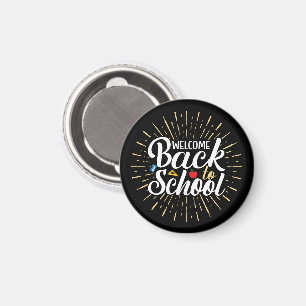 Welkom terug op school eerste schooldag magneet