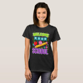 Welkom terug op school eerste schooldag t-shirt (Voorkant volledig)