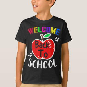Welkom terug op school Fun Teachers Studenten Gift T-shirt