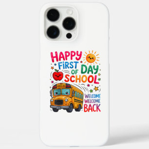 Welkom terug op school Gelukkige eerste dag Leraar iPhone 16 Pro Max Hoesje