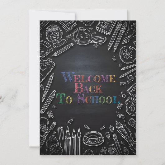 Welkom terug op school: het nieuwe schooljaar (Voorkant)