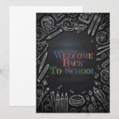 Welkom terug op school: het nieuwe schooljaar (Voorkant / Achterkant)