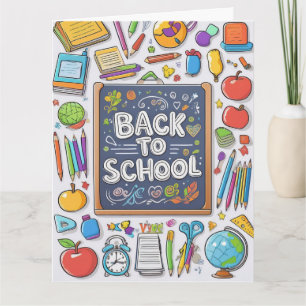 Welkom terug op school! kaart