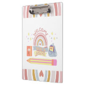 Welkom terug op school klembord (Links)