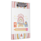 Welkom terug op school klembord (Rechts)