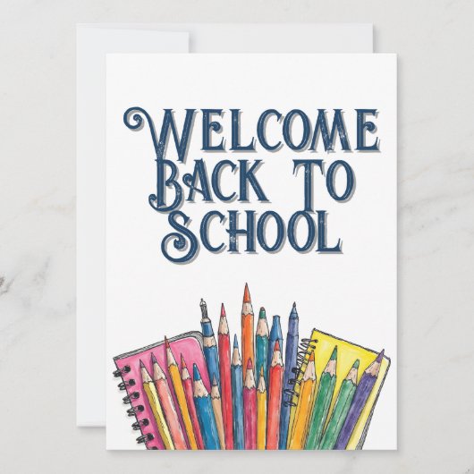 Welkom terug op school – Kleurrijke start (Voorkant)