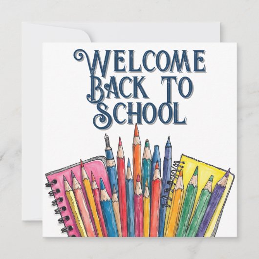 Welkom terug op school – Kleurrijke start (Voorkant)