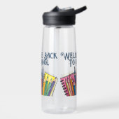 Welkom terug op school – Kleurrijke start Waterfles (Links)