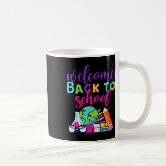 Welkom terug op school koffiemok (Rechts)