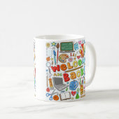 Welkom terug op school koffiemok (Voorkant rechts)