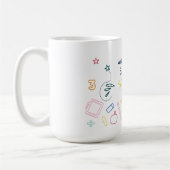 Welkom terug op school koffiemok (Links)