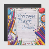 Welkom terug op school – Leuk & Kleurrijk (Voorkant / Achterkant)