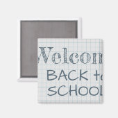 Welkom terug op school magneet (Voorkant / Achterkant)