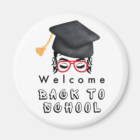 Welkom terug op school magneet (Voorkant)