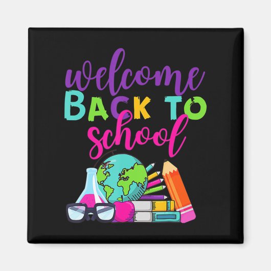Welkom terug op school magneet (Voorkant)