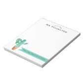 Welkom terug op school met Cactus Custom Notitieblok (Linkerzijde)