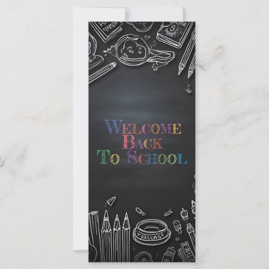 Welkom terug op school – Nieuw schooljaar (Voorkant)
