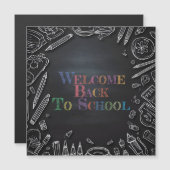 Welkom terug op school – Nieuw schooljaar (Voorkant / Achterkant)