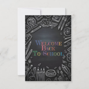 Welkom terug op school – Nieuw schooljaar