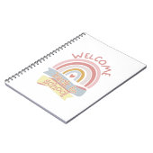 Welkom terug op school notitieboek (Linkerzijde)