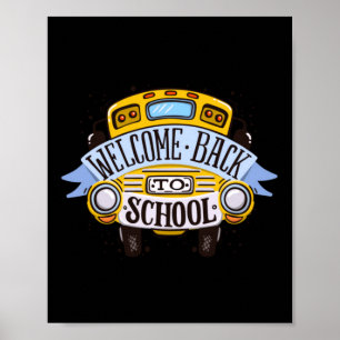 Welkom terug op school poster