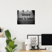 Welkom Terug Op School! Poster Afdruk Bord (Thuiskantoor)