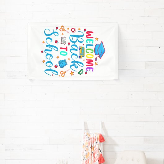 Welkom terug op school spandoek (Insitu)