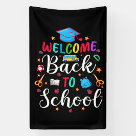 Welkom terug op school spandoek