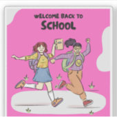Welkom terug op school Stickers (Voorkant)