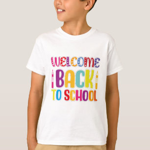 Welkom terug op school t-shirt