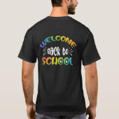 Welkom terug op school t-shirt (Achterkant)
