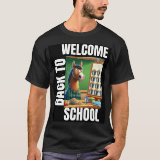 Welkom terug op school t-shirt