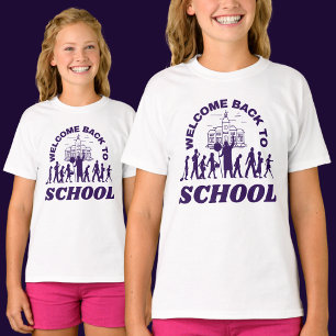 Welkom terug op school t-shirt