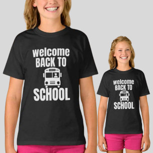 Welkom terug op school t-shirt