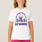 Welkom terug op school t-shirt (Voorkant)