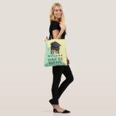 Welkom terug op school tote bag (Op model)