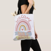 Welkom terug op school tote bag (Dichtbij)