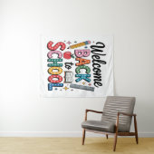 Welkom terug op school wandkleed (In Situ (horizontaal))