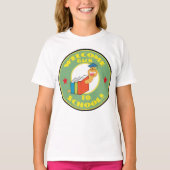 Welkom terug op schoolboekworm t-shirt (Voorkant)