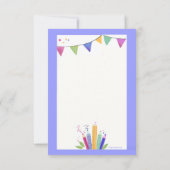 Welkom terug op schoolkaart kaart (Achterkant)