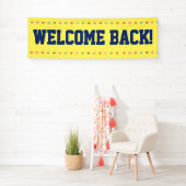 Welkom terug - Opnieuw openen Spandoek (Insitu)