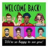 WELKOM TERUG PERFECT POSTER (Voorkant)