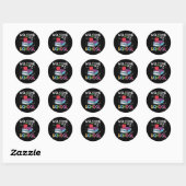 Welkom terug School First Grade Teacher Kinder Cre Ronde Sticker (Vel)