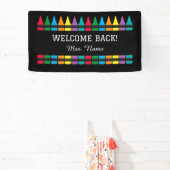 Welkom terug school leraar Crayon Spandoek (Insitu)